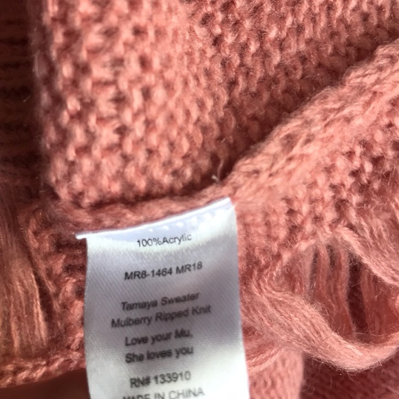 Show Me Your Mumu Tamaya Distressed Sweater - Picture 5 of 5